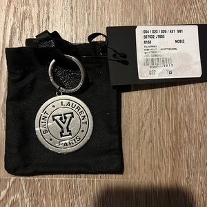 Brand New Saint Laurent Keyring